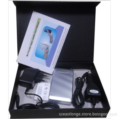Portable Gps Signal Jammer Built-in Antenna With Ac And Car Adaptor 808sf1